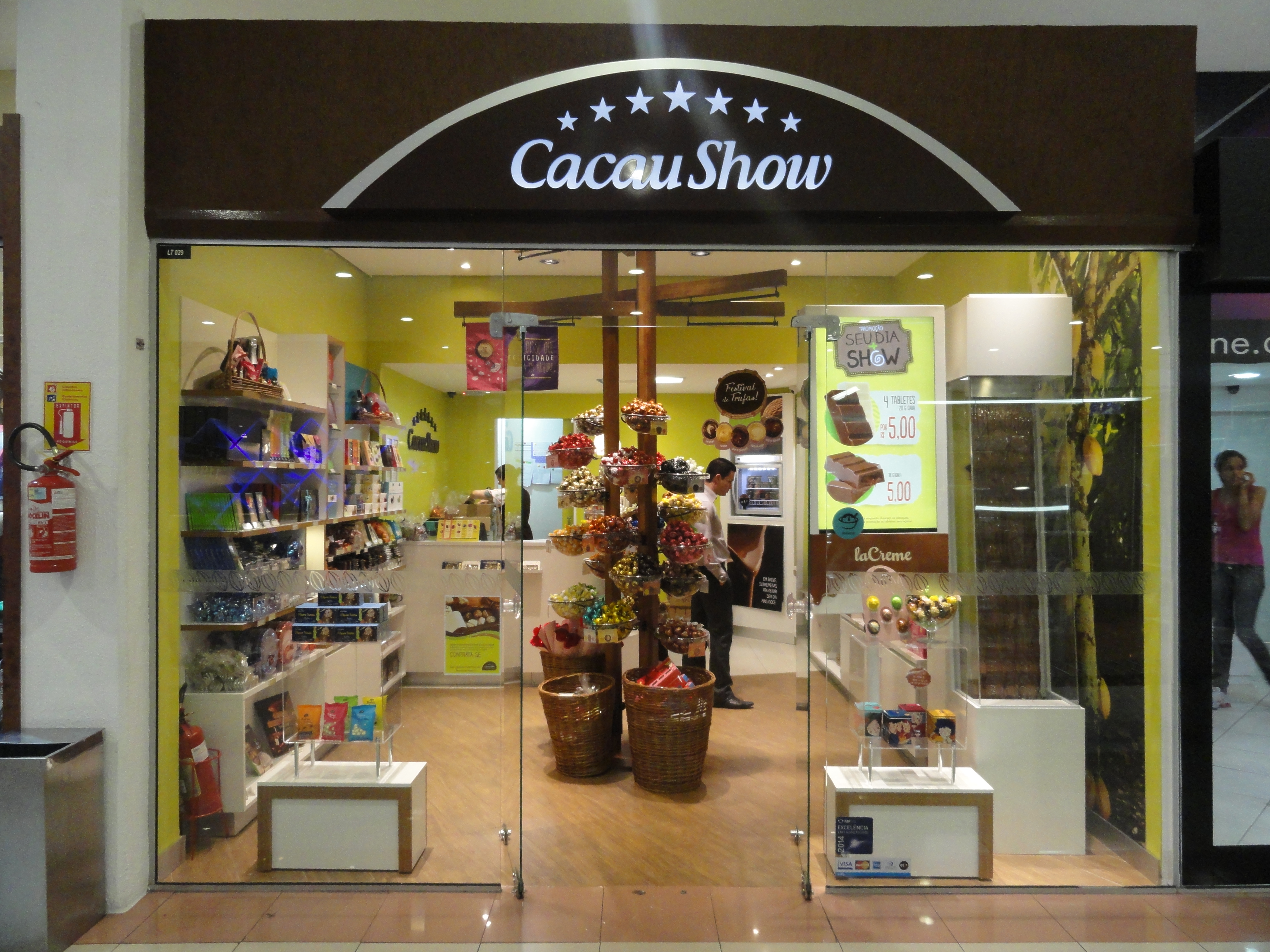 Cacau Show - Super Store - Shopping Palladium Curitiba